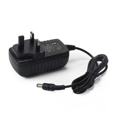 Fonte de alimentação AC DC 9v regulamentada pela UE 1A 2A 24w 2000ma 12v PSU