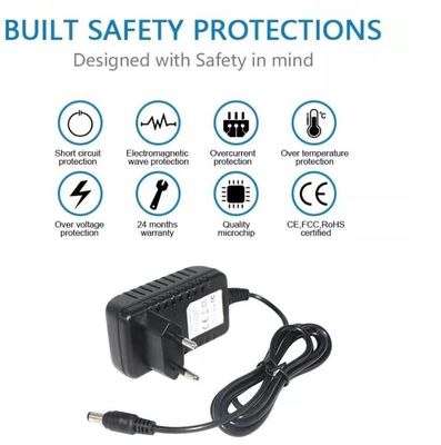 Adaptador de comutação AC DC regulado 12v 2A 2 Amp Fonte de alimentação para máquina POS