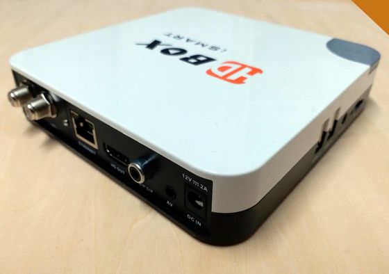 Receptor de caixa de satélite internacional USB DVB T2 S2 4K  com IKS