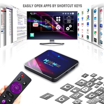 Caixa de configuração Intel Rk3318 H96max  Player Max 4k Android 10.0 Quad Core