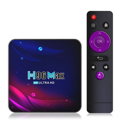 Caixa de configuração Intel Rk3318 H96max  Player Max 4k Android 10.0 Quad Core