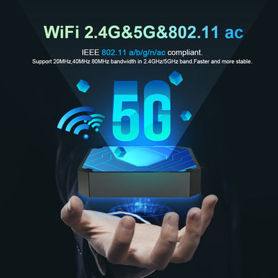 4K Smart X96 Mini Ott TV Box Android Player S905w4 2,4g 5g