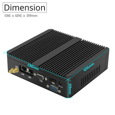 Dual Lan RS232 Desktop Industrial Workstation PC Computador J1900 Quad Core
