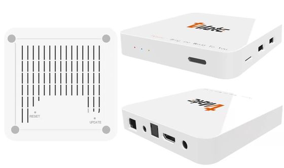 Núcleo 4k do quadrilátero da tevê Allwinner H616 2/4GB 32/64GB da caixa de Android 9,0 mini OTT