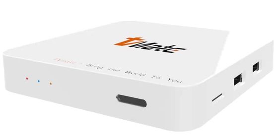 Núcleo 4k do quadrilátero da tevê Allwinner H616 2/4GB 32/64GB da caixa de Android 9,0 mini OTT