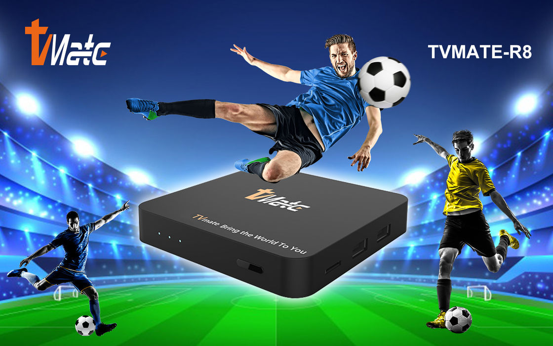 RK322* OTT Android TV Box Quad Core Nova Versão 2.4G Wifi 4K Set Top Box Android 7.1 Smart TV Box