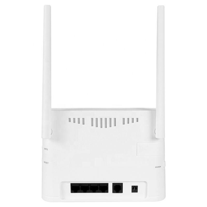 Hotspot LTE CPE Wifi Fibra Óptica Modem Roteador Modem Sem Fio Com Cartão Sim 300 Mbps